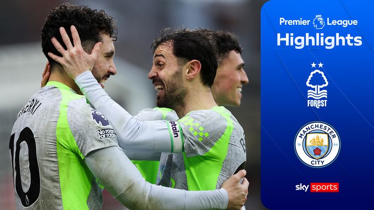 Nottingham Forest 1 - 2 Man City | Premier League highlights