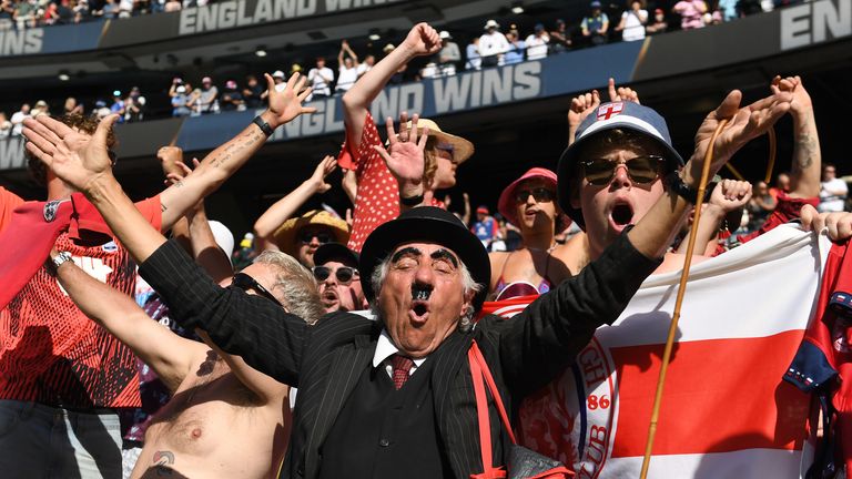 England cricket fans at MCG (Getty Images)