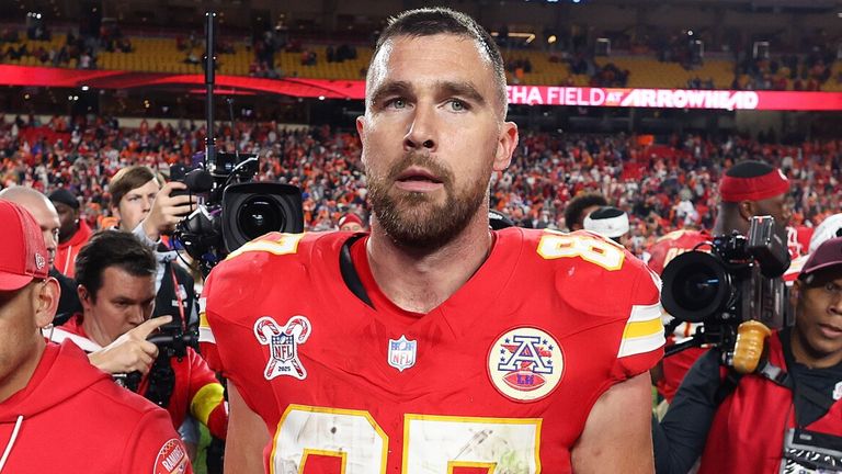 Kansas City Chiefs tight end Travis Kelce could play his last NFL game next Sunday