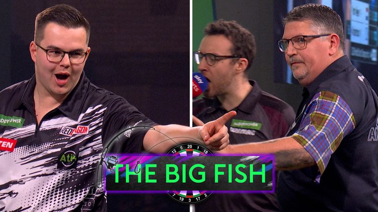 World Dart Championships: Gary Anderson and Gian Van Veen hit Big Fish in same set! 