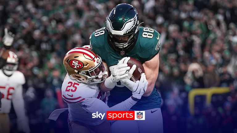 San Francisco 49ers @ Philadelphia Eagles | Dallas Goedert claims first career rushing touchdown for the Eagles