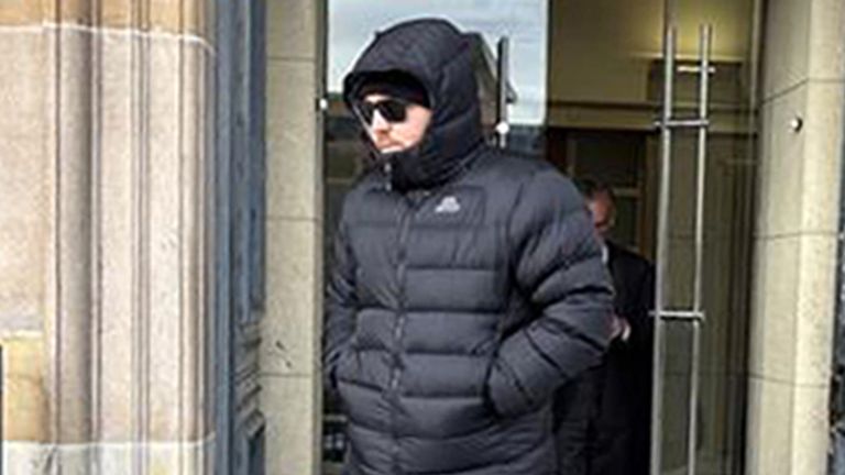 Aberdeen fan David Gowans has been jailed for 18 months