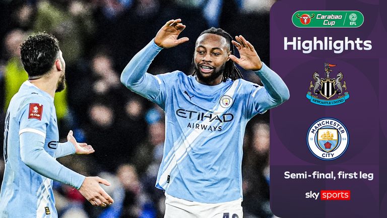 Newcastle 0-2 Man City