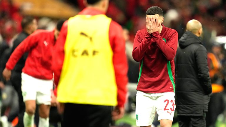 Morocco despair
