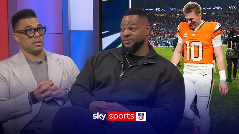 Sky Sports NFL panel react to Denver Broncos quarterback Bo Nix out for season with broken ankle
