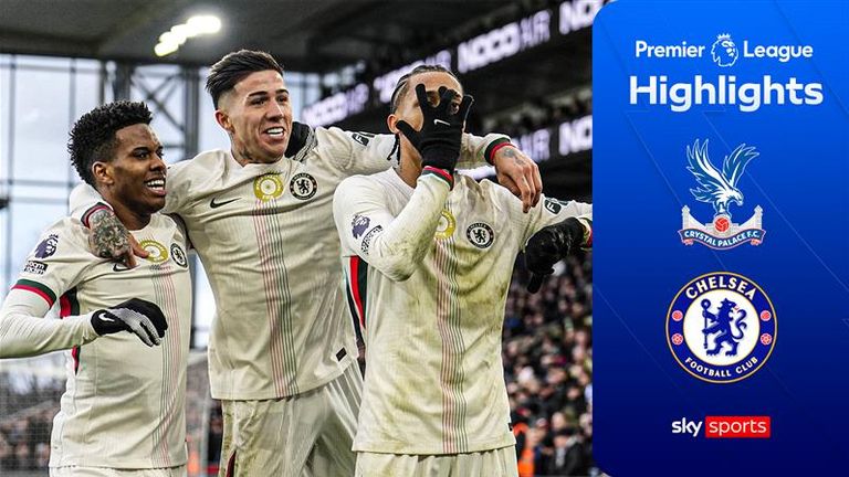 Crystal Palace 1-3 Chelsea | Premier League highlights