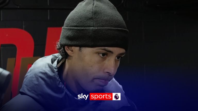 Following Liverpool's 3-2 defeat to Bournemouth, Virgil van Dijk takes responsibility for Bournemouth's first goal.