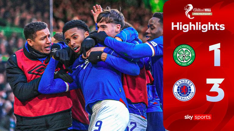 Highlights from the match between Rangers and Celtic.