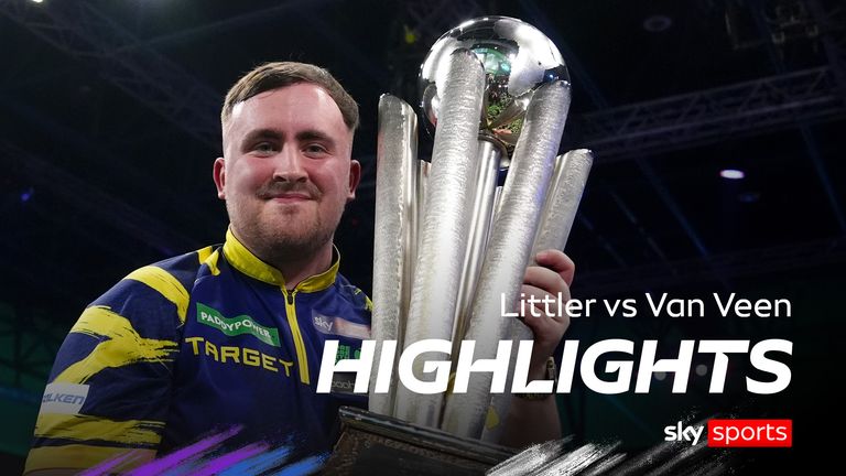 Luke Littler celebrates with the Sid Waddell trophy after victory against Gian van Veen after the final of the Paddy Power World Darts Championship at the Alexandra Palace, London. Picture date: Saturday January 3, 2026