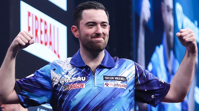 Luke Humphries, WInmau World Masters, PDC darts (Pic credit - PDC)