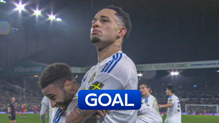 Leeds score a second.