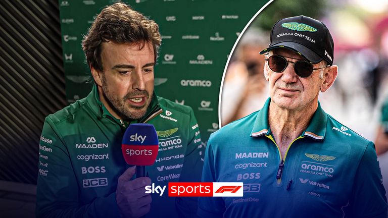 Fernando Alonso talks about Adrian Newey's impact on Aston Martin.