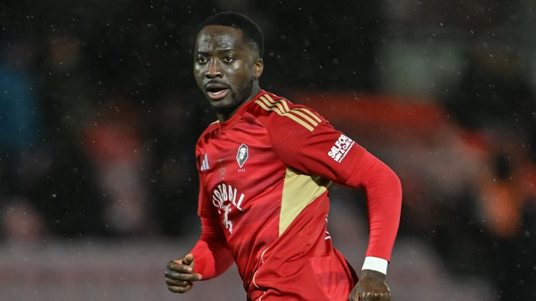 Dan Udoh has seven goals and seven assists for Salford in 23 Sky Bet League Two appearances so far