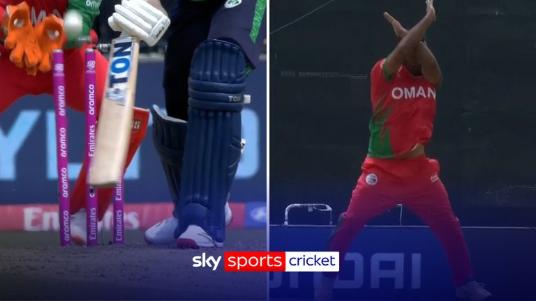 ICC T20 World Cup: Oman player unleashes Cristiano Ronaldo‑style celebration after Ireland wicket