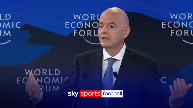 FIFA president Gianni Infantino has stirred up controversy, joking that 'no Brit was arrested' during the 2022 World Cup.