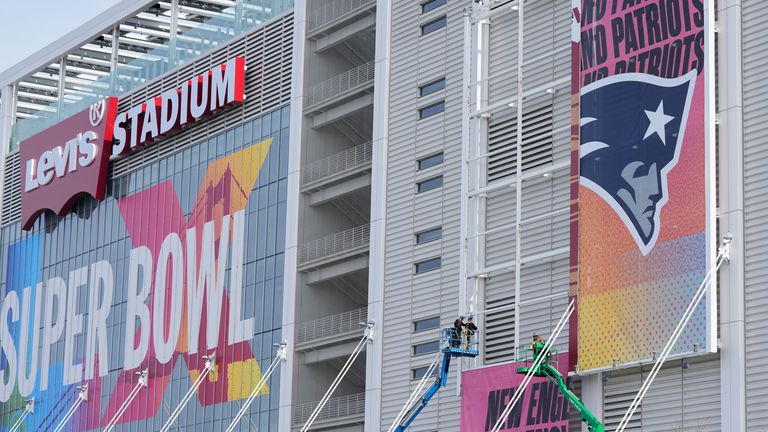 Levi's Stadium in California will host Super Bowl LX this Sunday
