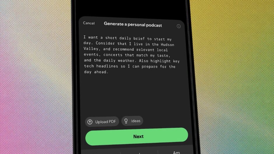 Spotify New Personal Podcast Feature