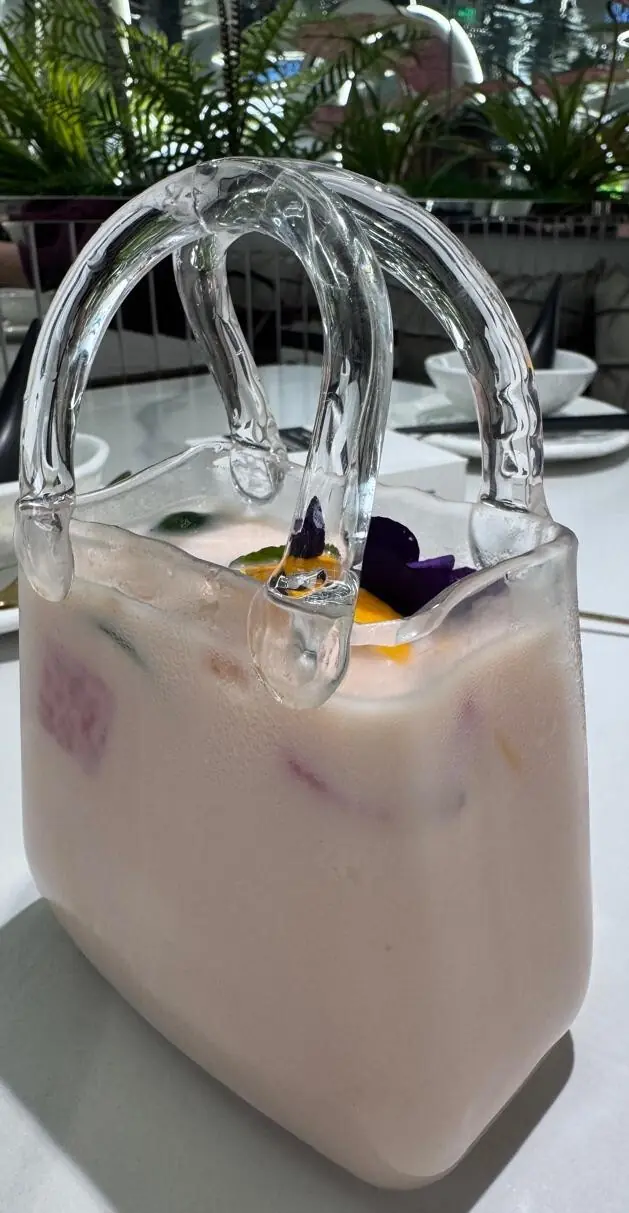 Strawberry mojito, purse edition.