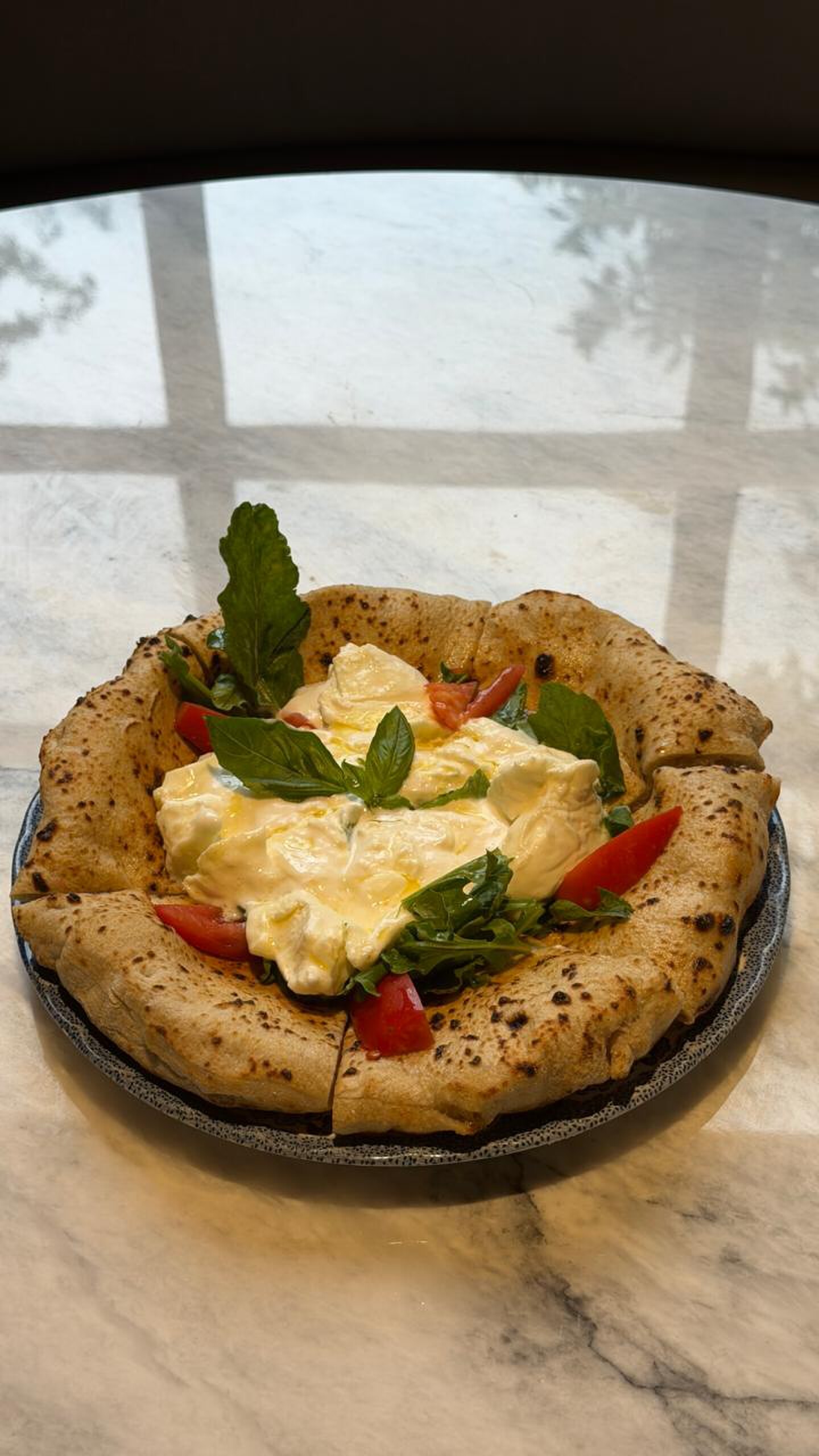 Burrata with Oven-Fired Bread